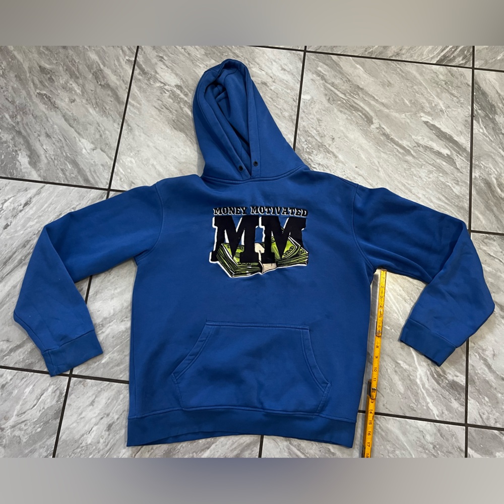Money motivated Hoodie Sweater Hoody Sweater XL Blue California